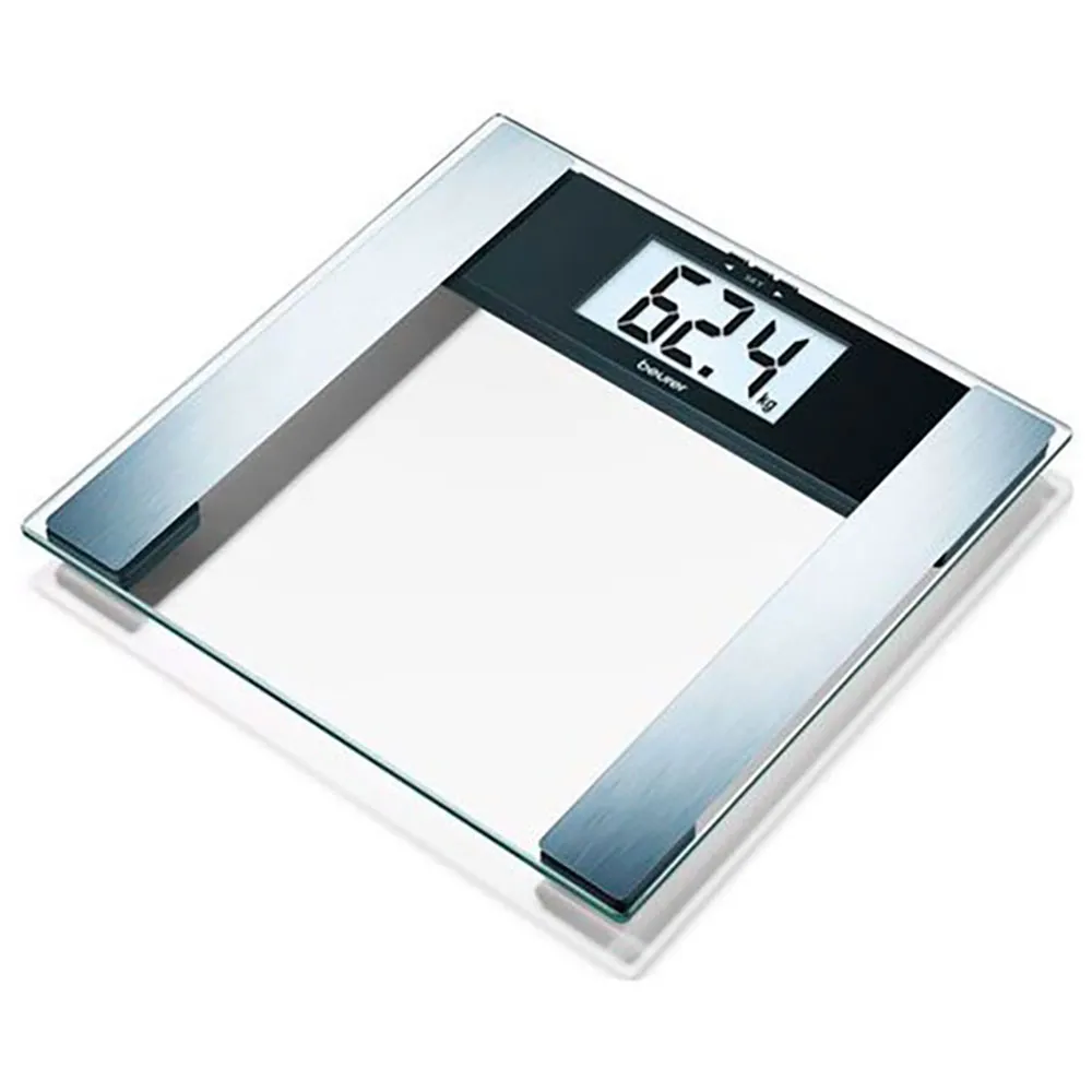Beurer Bg17 Våg, Silver / black / clear, One Size