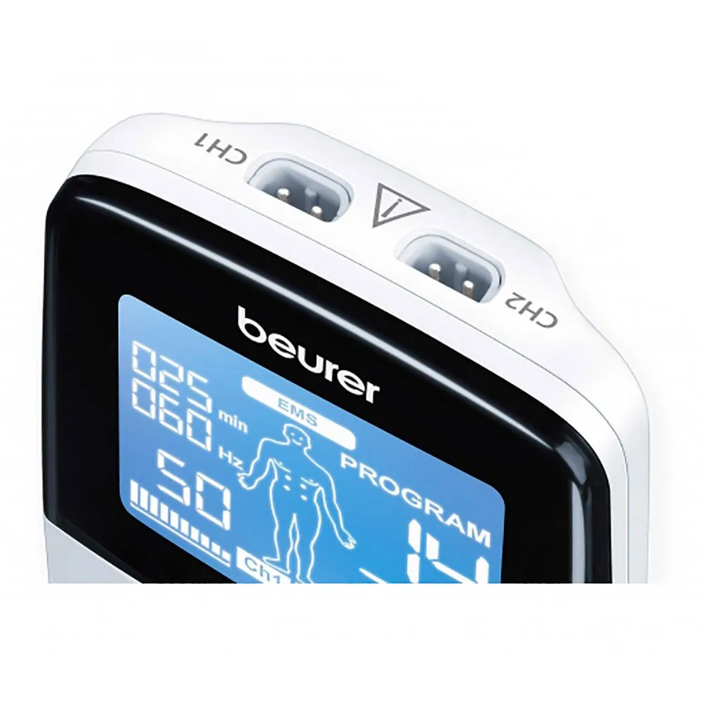 Beurer Em 49 Elektrostimulator, Blanc, 13.2 X 6.3 X 2.3cm