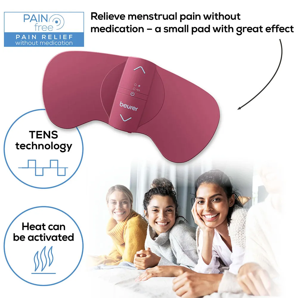 Beurer Em 50 Menstruationsmassageapparat, Red, One Size