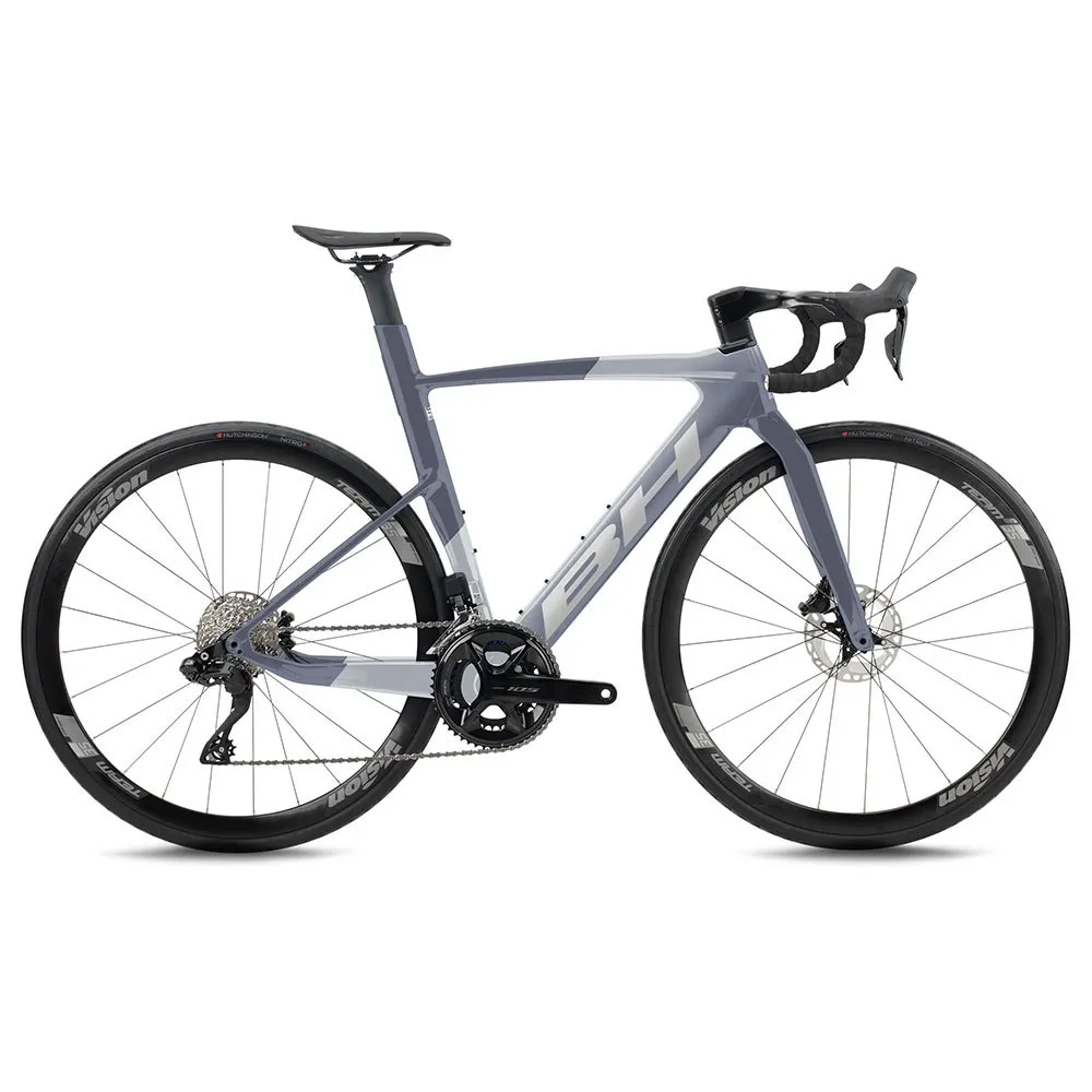 BH Bikes Aerolight 6.0 105 Di2 2023 Racercykel, Silver / silver / silver