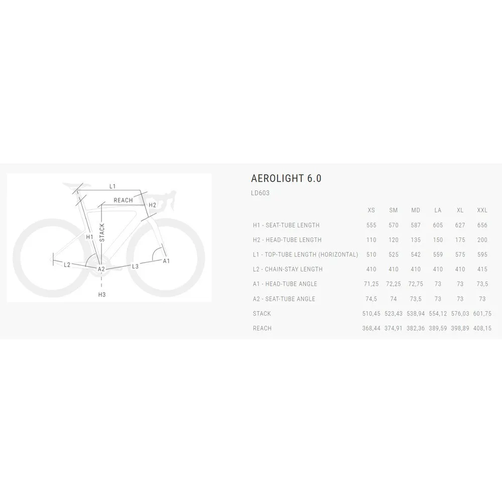 BH Bikes Aerolight 6.0 105 Di2 2023 Racercykel, Silver / silver / silver