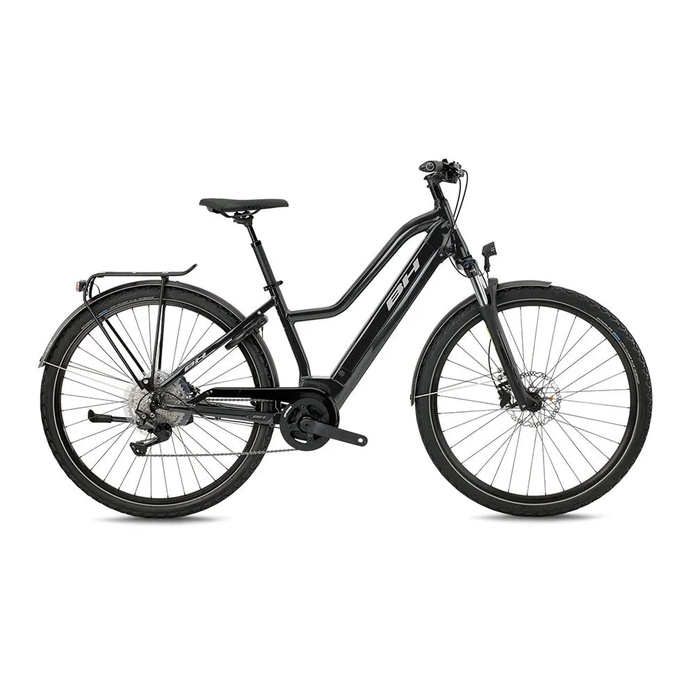 BH Bikes Atom Jet Pro Bh1e 700c Deore 2025 Elcykel, Black / silver / black, S, 720Wh BH Bikes Atom Jet Pro Bh1e 700c Deore 2025 Elcykel, Black / silver / black, S, 720Wh