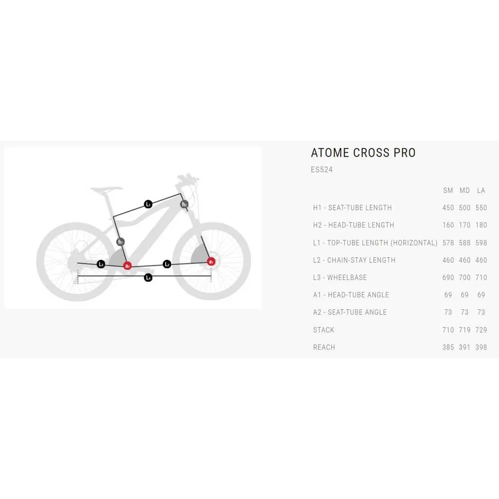 BH Bikes Atome Cross Pro Ep6 27.5´´ Deore 2024 Elcykel BH Bikes Atome Cross Pro Ep6 27.5´´ Deore 2024 Elcykel