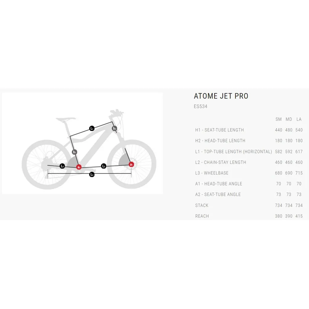 BH Bikes Atome Jet Pro Ep6 27.5´´ Deore 2024 Elcykel BH Bikes Atome Jet Pro Ep6 27.5´´ Deore 2024 Elcykel
