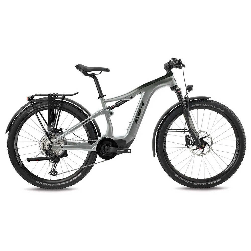 BH Bikes Atomx Cross Pro-s Brose Smag 27.5´´ Xt 2022 Elcykel, Silver / black / black, M, 720Wh
