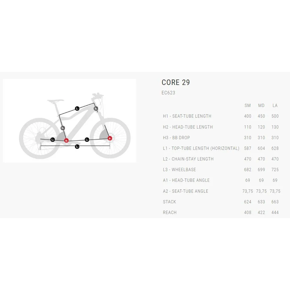 BH Bikes Core 2exmag Gen2 29´´ Deore 2023 Elcykel Mtb