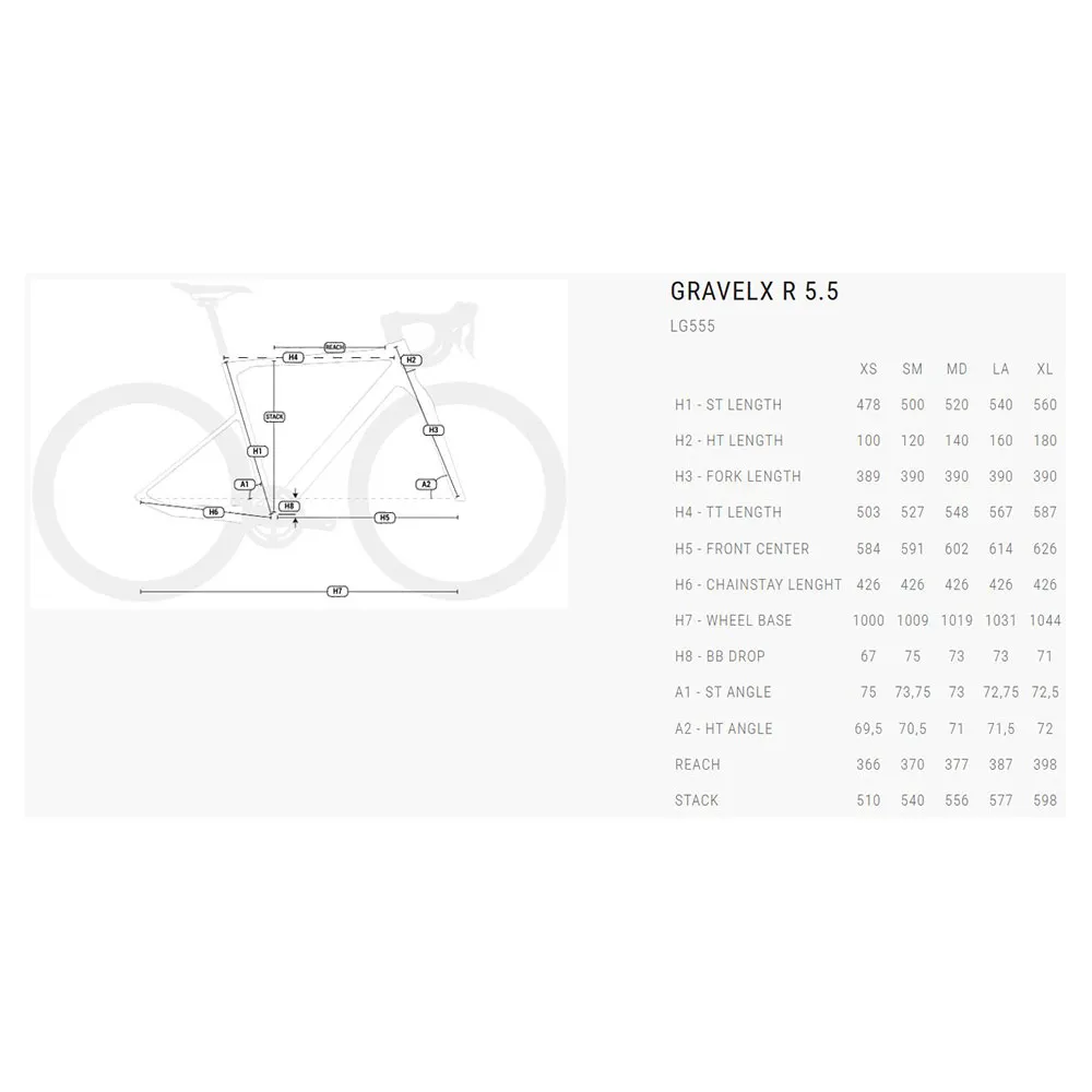 BH Bikes Gravelx R 5.5 28`` Grx 820 2025 Gravelcykel BH Bikes Gravelx R 5.5 28`` Grx 820 2025 Gravelcykel
