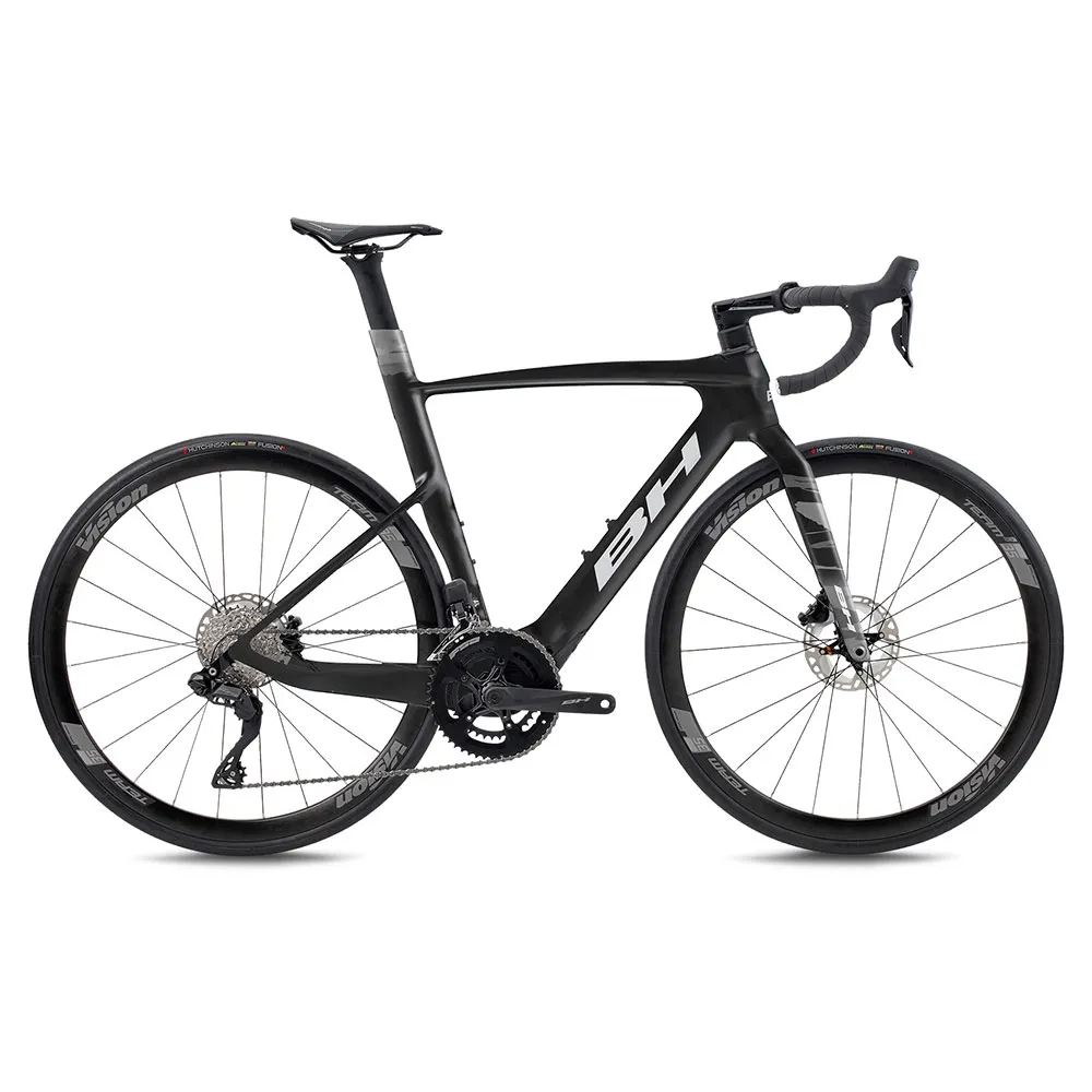 BH Bikes Iaerolight 1.7 Bhz 105 Di2 2025 Elcykel Racer, Black / dark grey / light grey, M, 420Wh BH Bikes Iaerolight 1.7 Bhz 105 Di2 2025 Elcykel Racer, Black / dark grey / light grey, M, 420Wh