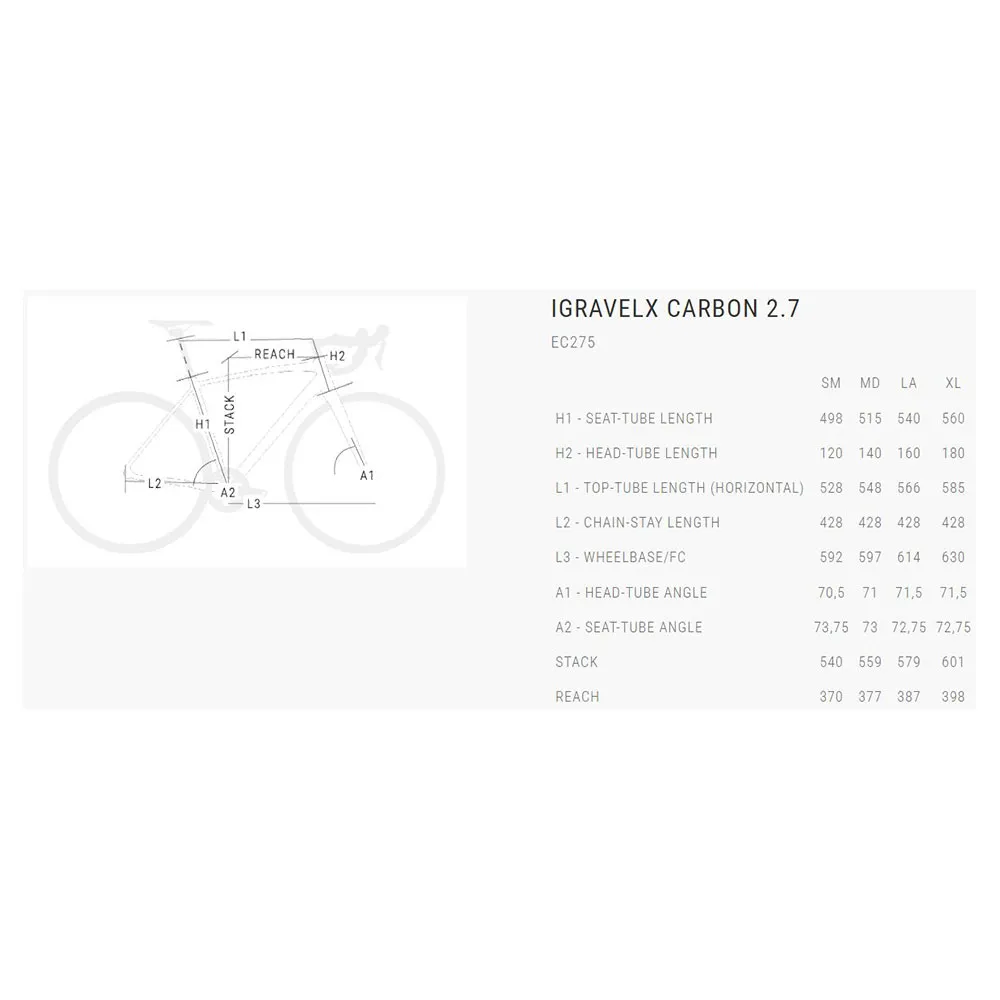 BH Bikes Igravelx Carbon 2.7 28`` Grx 2025 Elcykel Gravel