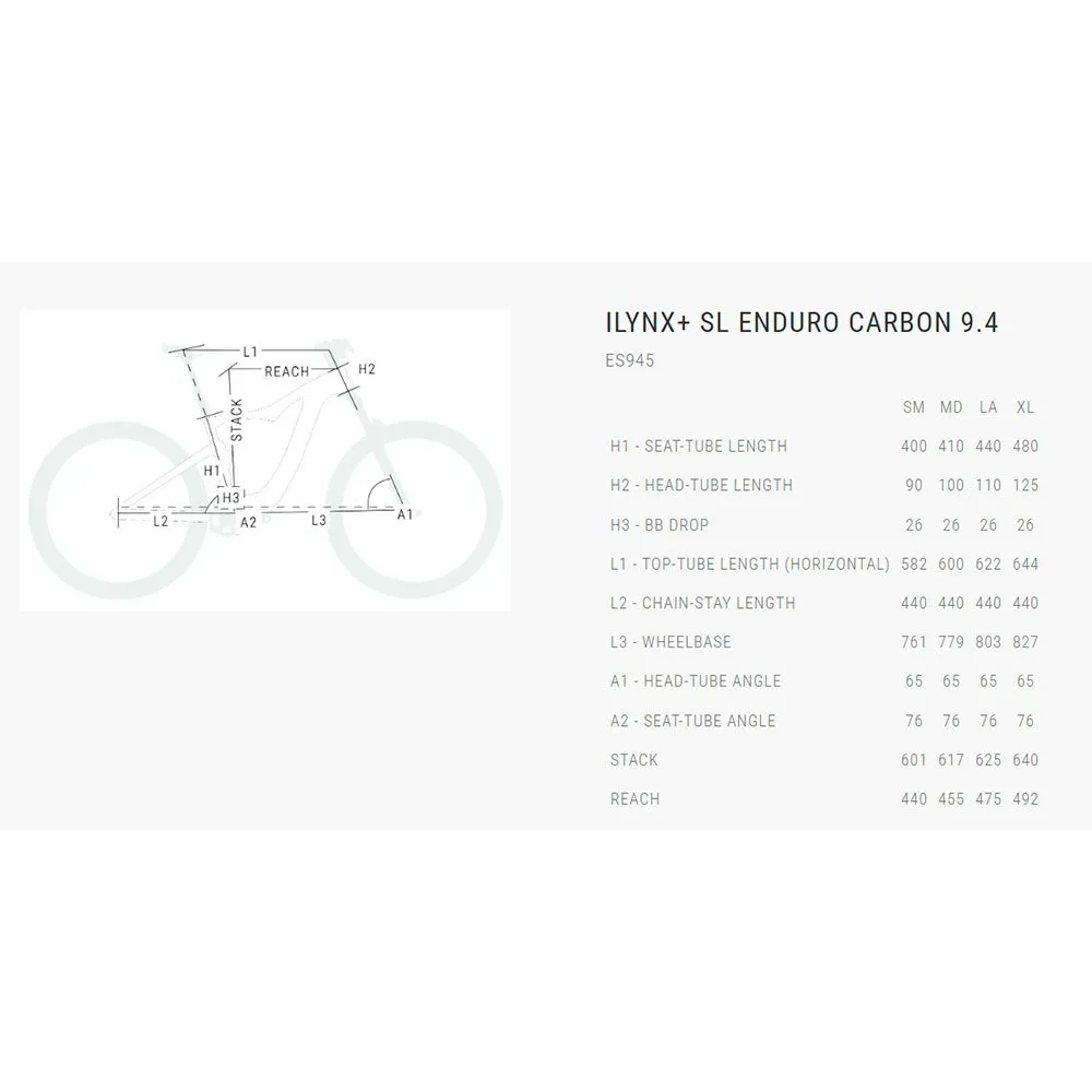 BH Bikes Ilynx+ Sl Enduro Carbon 9.4 Ep801 29´´ Xt 2025 Elcykel Mtb