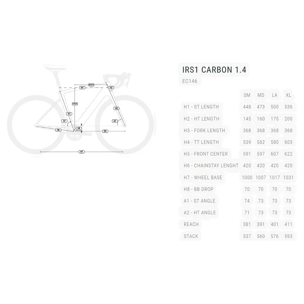 BH Bikes Irs1 Carbon 1.4 2ezmag 105 2026 Elcykel Racer