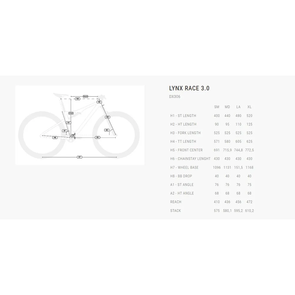BH Bikes Lynx Race 3.0 29´´ Slx 7100 12s 2026 Mtb Cykel