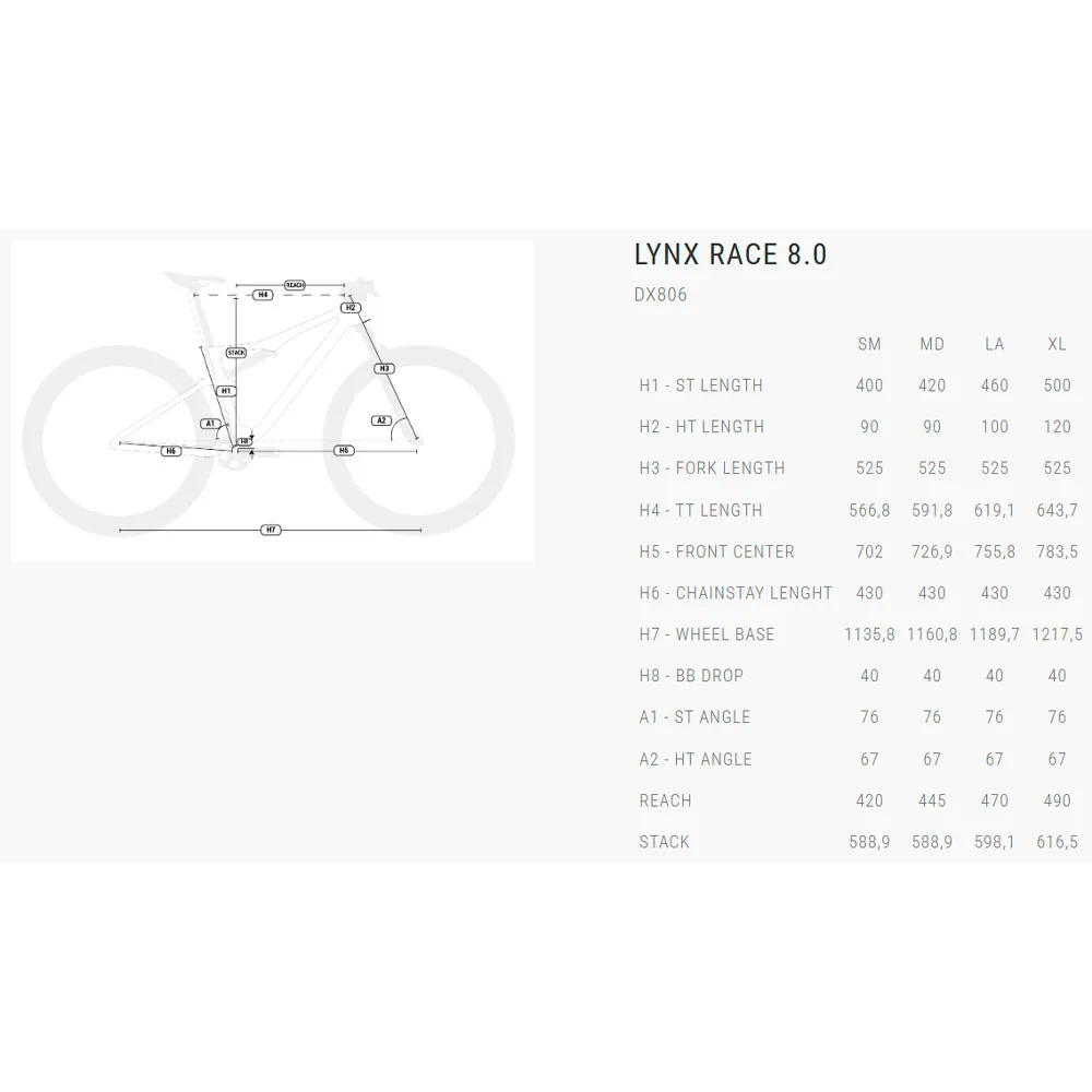 BH Bikes Lynx Race 8.0 29´´ Xt 8100 12s 2026 Mtb Cykel