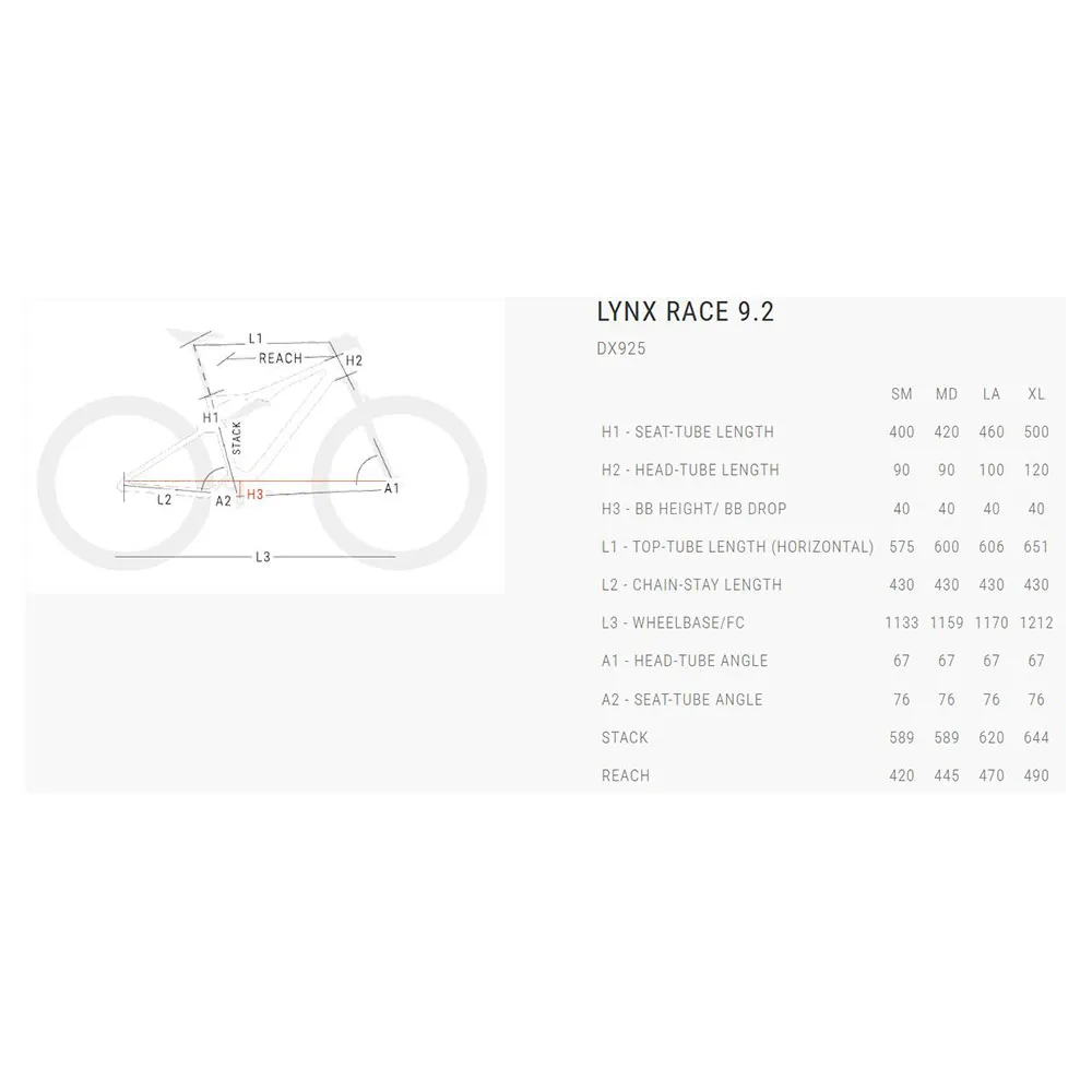 BH Bikes Lynx Race 9.2 29´´ Xt Di2 2025 Mtb Cykel, Carbon / red / red, L
