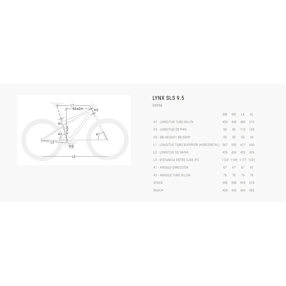 BH Bikes Lynx Sls 9.5 29´´ Pod Ultimate 2026 Mtb Cykel, Wog, L
