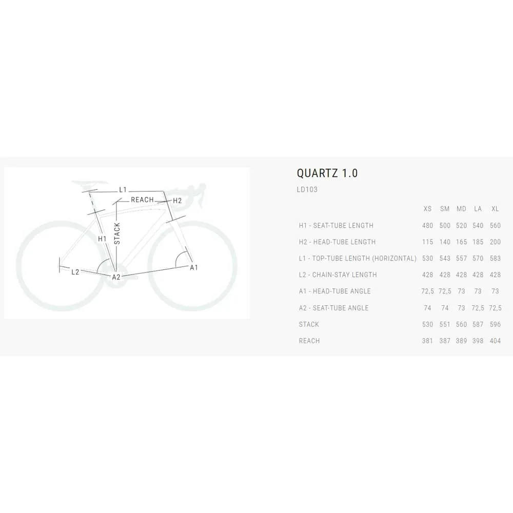 BH Bikes Quartz 1.0 Tiagra 2023 Racercykel BH Bikes Quartz 1.0 Tiagra 2023 Racercykel