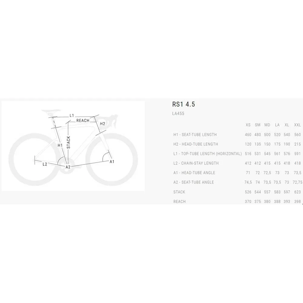 BH Bikes Rs1 4.5 Rival Etap 2025 Racercykel BH Bikes Rs1 4.5 Rival Etap 2025 Racercykel