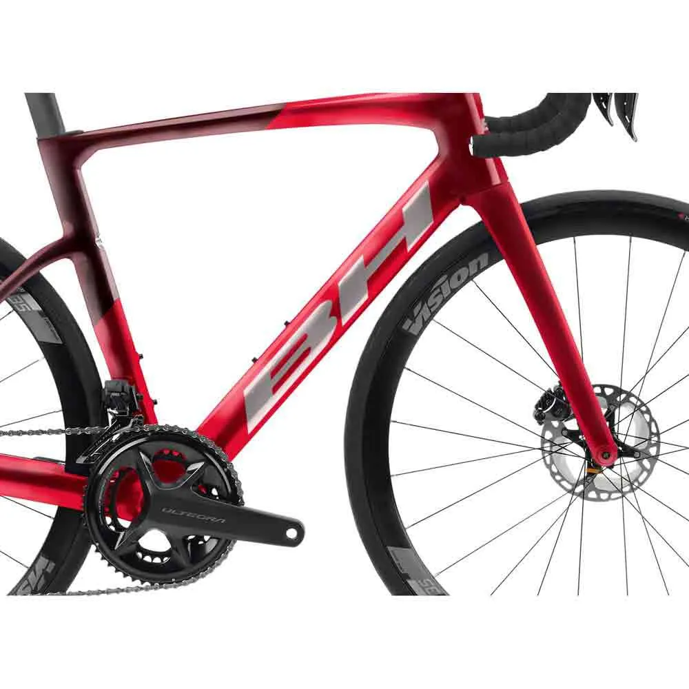 BH Bikes Rs1 4.5 Ultegra Di2 2023 Racercykel, Red / copper / red
