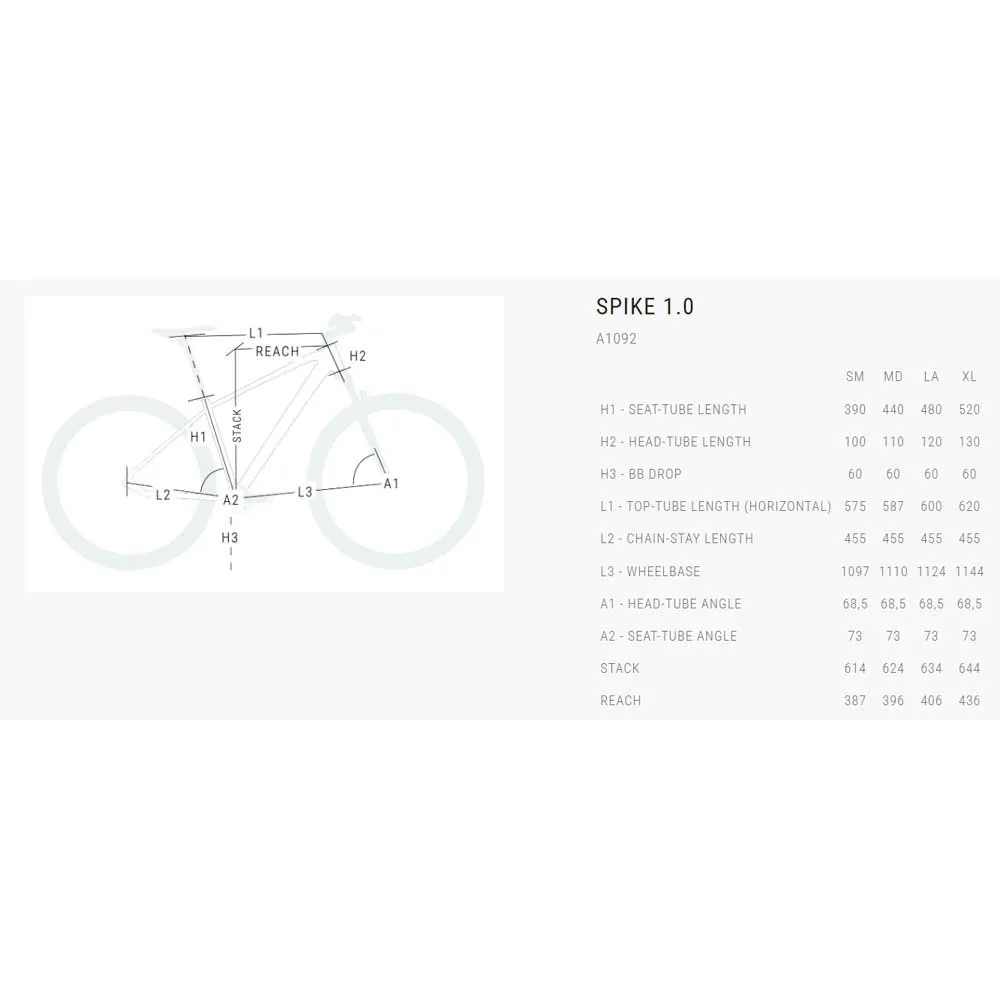 BH Bikes Spike 1.0 29´´ Tx55 7sp 2025 Mtb Cykel