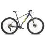 BH Bikes Spike 2.5 29´´ Deore 5120 2022 Mtb Cykel, Violet / yellow / black, XL
