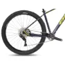 BH Bikes Spike 2.5 29´´ Deore 5120 2022 Mtb Cykel, Violet / yellow / black, XL