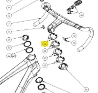 Bianchi 5mm 2-delad Spacer Bianchi 5mm 2-delad Spacer