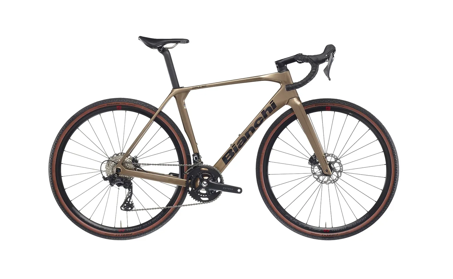 Bianchi Impulso Comp Gravelbike, Brons Bianchi Impulso Comp Gravelbike, Brons
