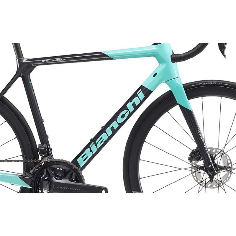 Bianchi Specialissima Pro Racing Team Ultegra Di2 2023 Racercykel, Anthracite / ck16 rs2023 Bianchi Specialissima Pro Racing Team Ultegra Di2 2023 Racercykel, Anthracite / ck16 rs2023