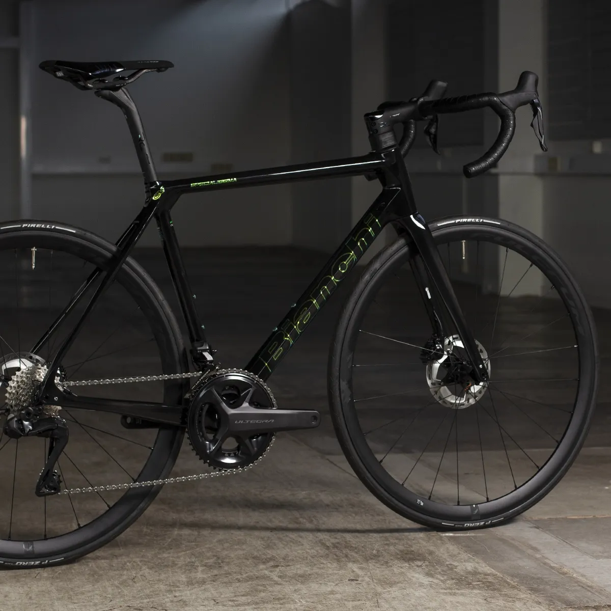 Bianchi Specialissima Racercykel, Svart Bianchi Specialissima Racercykel, Svart