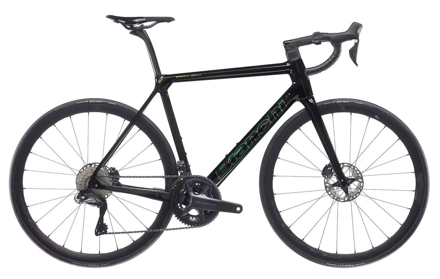 Bianchi Specialissima Racercykel, Svart Bianchi Specialissima Racercykel, Svart