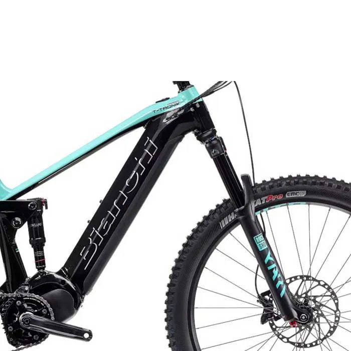Bianchi T-tronik Rebel 9.1 29´´ Xt 2022 Elcykel Mtb, Black / blue, 53, 630Wh Bianchi T-tronik Rebel 9.1 29´´ Xt 2022 Elcykel Mtb, Black / blue, 53, 630Wh