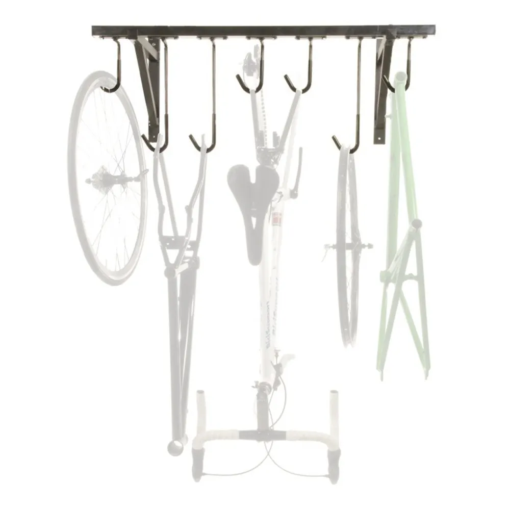 BICISUPPORT Bs131 Multi Väggmonterat Cykelställ, Grey, One Size BICISUPPORT Bs131 Multi Väggmonterat Cykelställ, Grey, One Size
