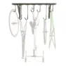 BICISUPPORT Bs131 Multi Väggmonterat Cykelställ, Grey, One Size