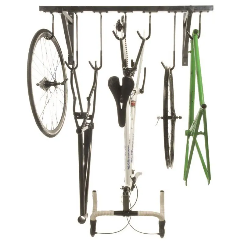BICISUPPORT Bs131 Multi Väggmonterat Cykelställ, Grey, One Size BICISUPPORT Bs131 Multi Väggmonterat Cykelställ, Grey, One Size