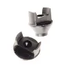 BICISUPPORT Koniska Ställkapslar För Bsr05f, Silver, One Size