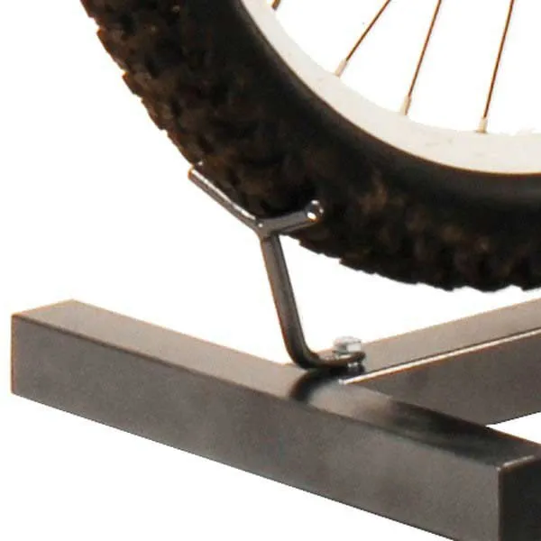 BICISUPPORT Mtb/downhill Cykelställ, Silver, One Size