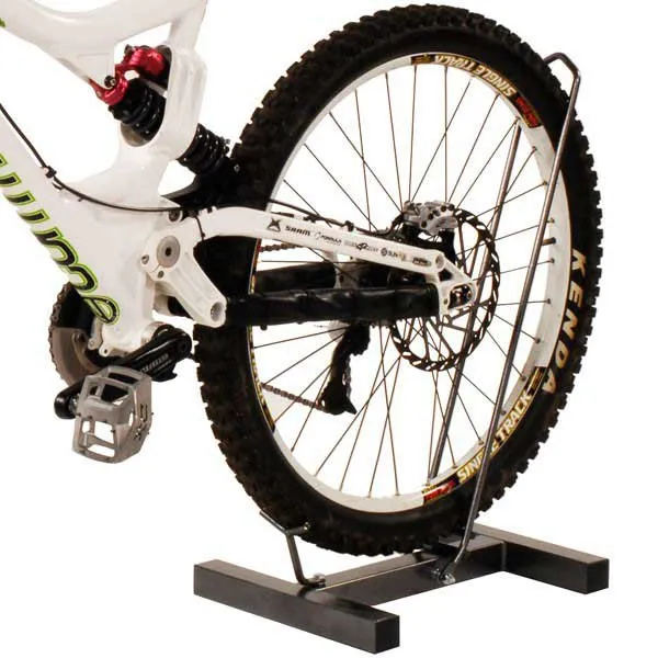 BICISUPPORT Mtb/downhill Cykelställ, Silver, One Size