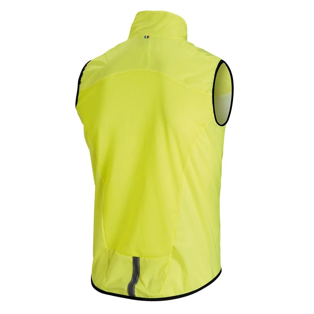 Bicycle Line Fiandre Windproof Väst, Yellow fluo Bicycle Line Fiandre Windproof Väst, Yellow fluo