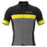 Biemme Martirolo Korta ärmar Cykeltröja, Black / yellow, M