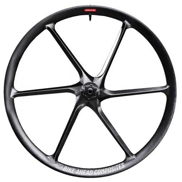 bike ahead composites Biturbo Rs 27.5´´ Cl Disc Tubeless 20-21 Mtb Bakhjul, Black, 12 x 142mm, Sram XDR