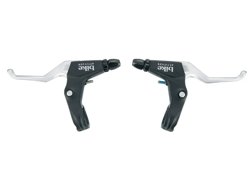 Bike attitude bromshandtag set för v-bromsar och cantilever svart/silver