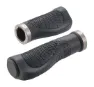Bike attitude Handtag Bike Attitude Ergonomisk - Svart Med Gel 90/125 mm - m/ skruv, Grå/Sand