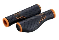 Bike attitude Handtag set Orange/Svart med gele Bike attitude Handtag set Orange/Svart med gele