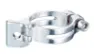 Bike attitude Klämma till framväxel 34,9 mm Silver