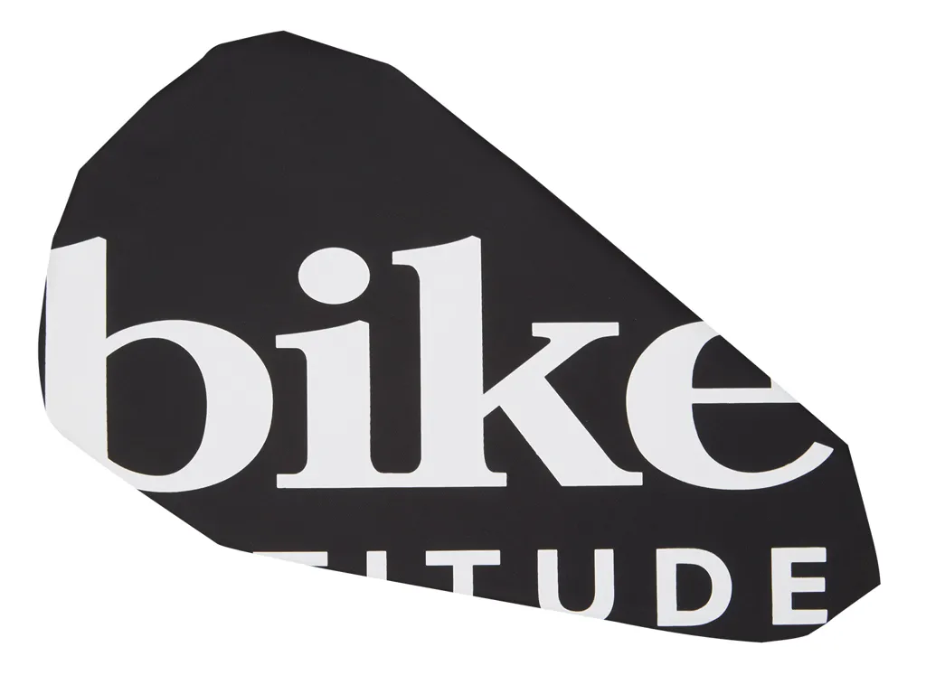Bike attitude sadelöverdrag race vattentät regnöverdrag svart/vit