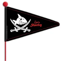 Bike Fashion Capitain Sharky Flagga