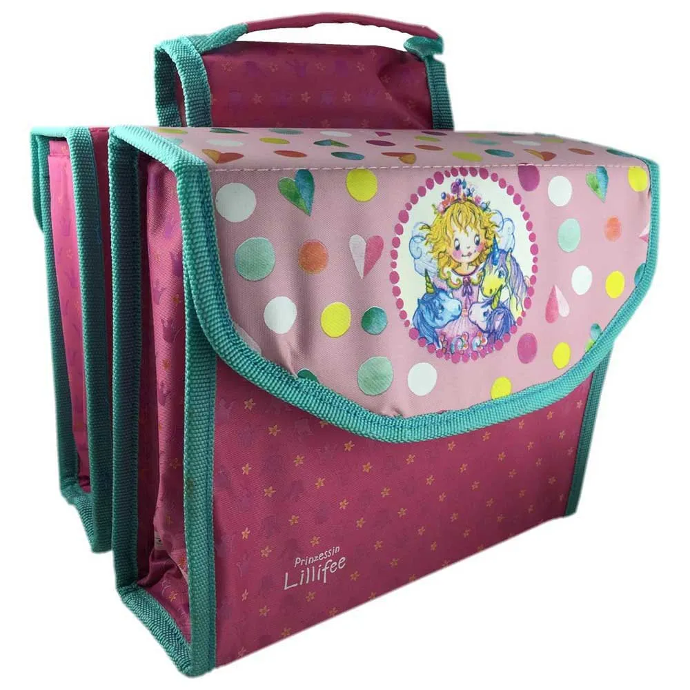 Bike Fashion Princess Lillifee Sidoväskor 7l, Pink / multicolor, One Size Bike Fashion Princess Lillifee Sidoväskor 7l, Pink / multicolor, One Size