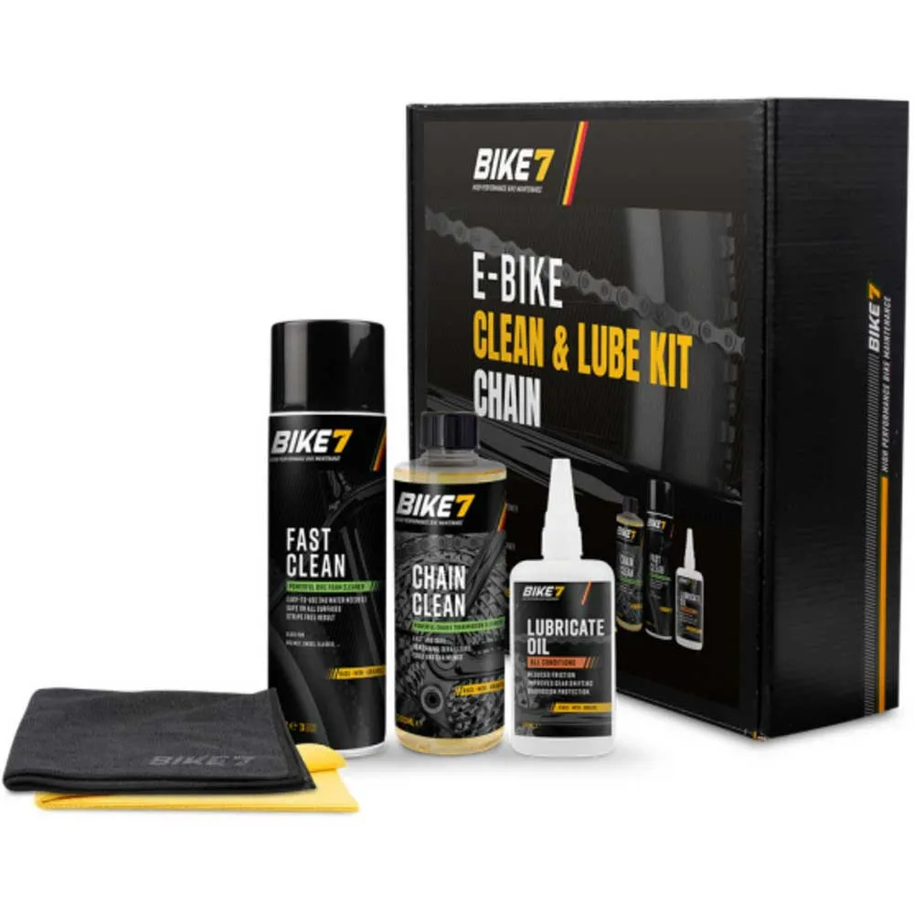 BIKE7 E-bike Clean & Lube Kedjerengöring, Black, One Size
