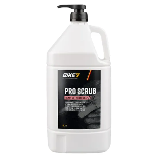 BIKE7 Pro Scrub Handtvål 4l, Grey / black, One Size
