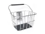 BikePartner Skagen cykelkorg, Silver